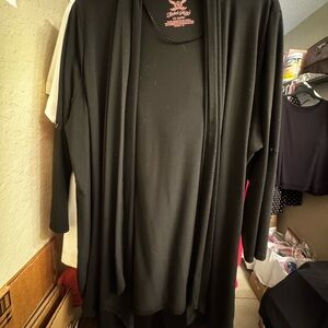 Set of 2: Cardigans Black & Gray